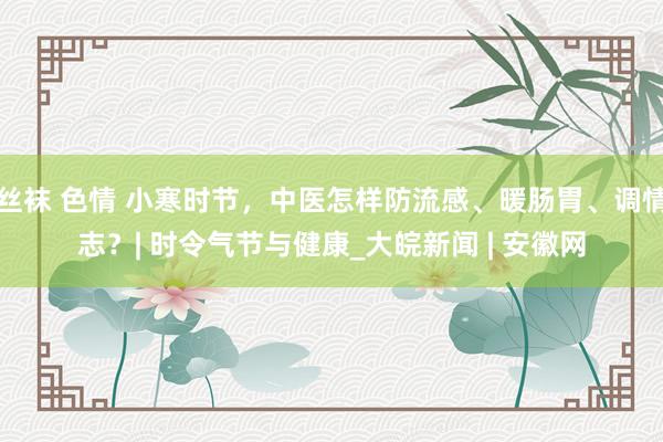 丝袜 色情 小寒时节，中医怎样防流感、暖肠胃、调情志？| 时令气节与健康_大皖新闻 | 安徽网